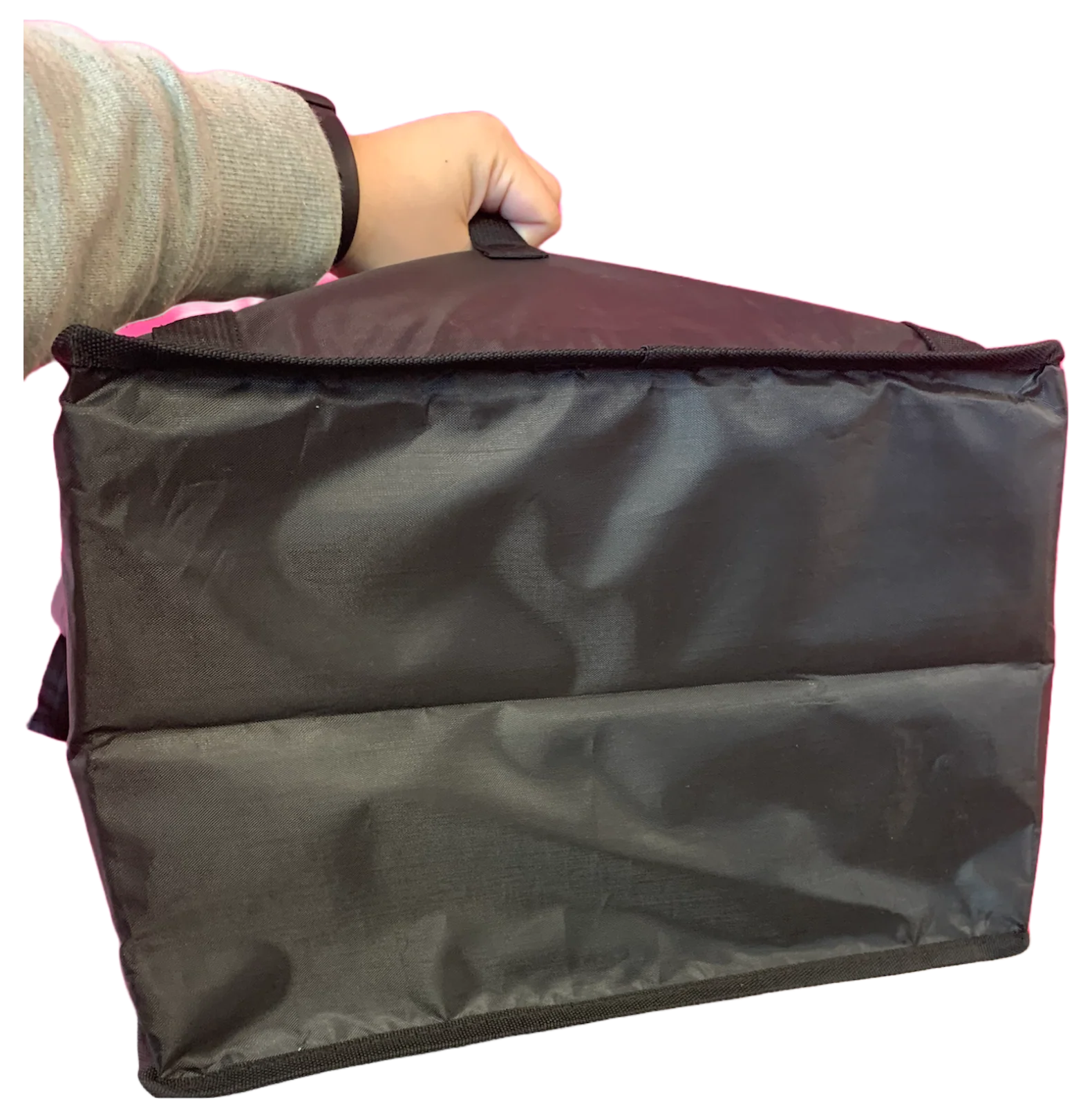 Black Thermal Tote Bag - Image 3